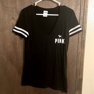 Black Victoria’s Secret PINK v neck